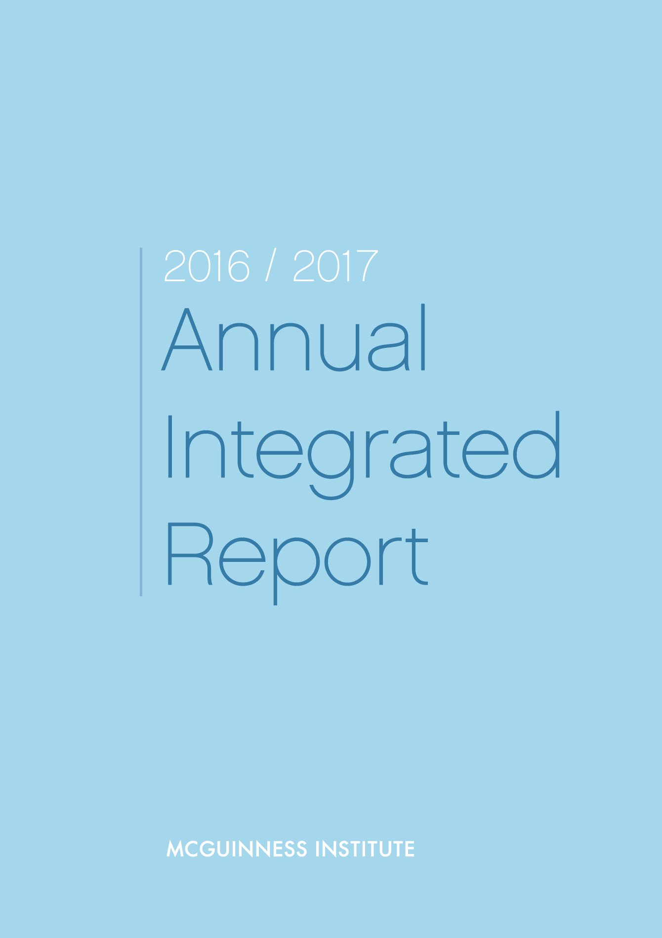 Annual Integrated Report, 2016–2017
