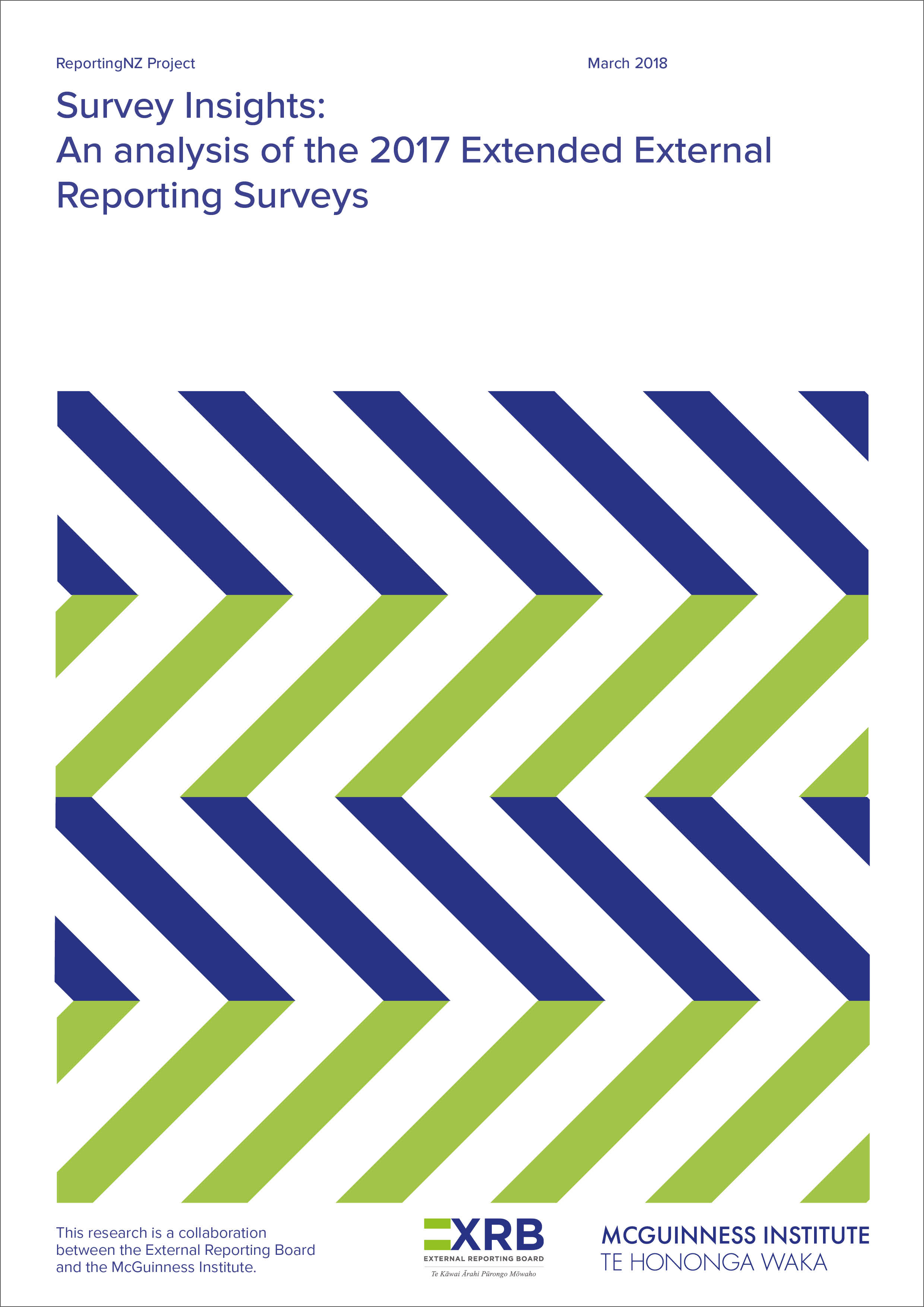 Survey Insights: An analysis of the 2017 Extended External Reporting Surveys