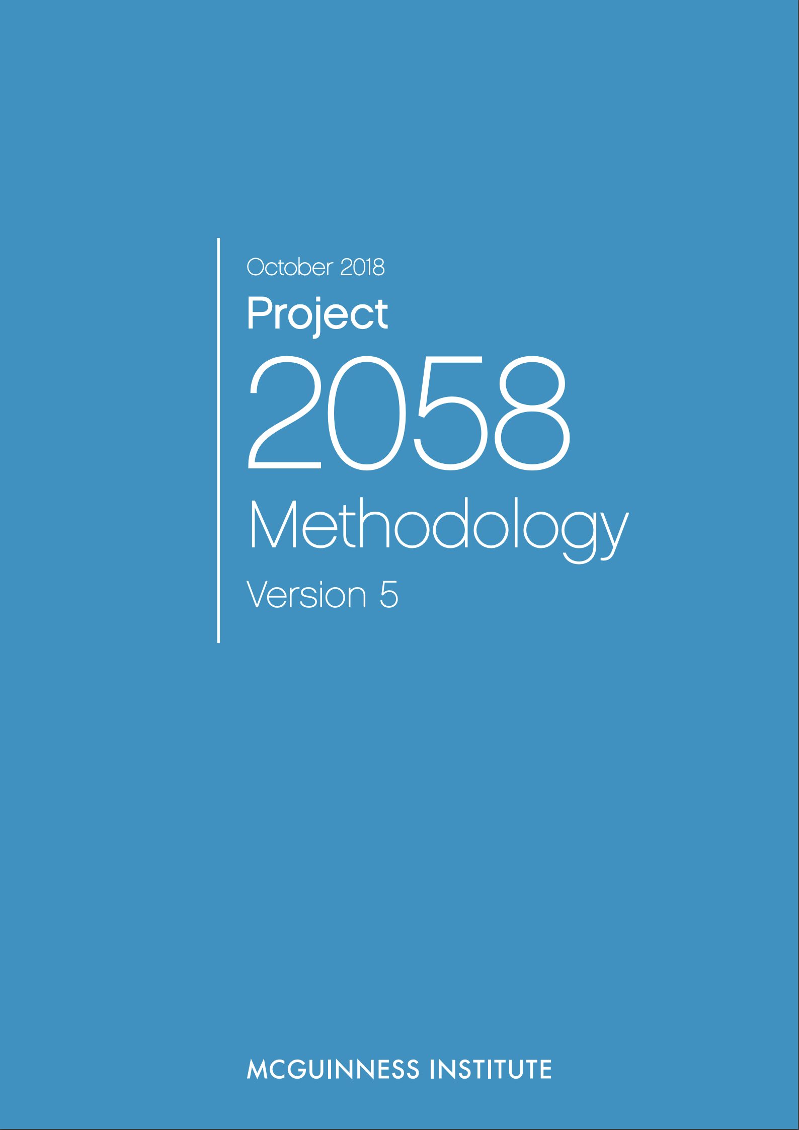 Methodology - Project 2058