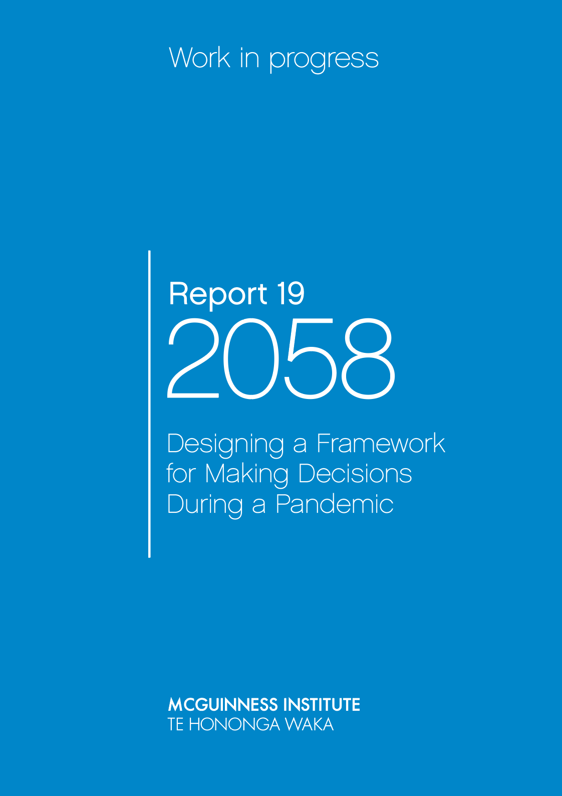 Report 19 - Project 2058