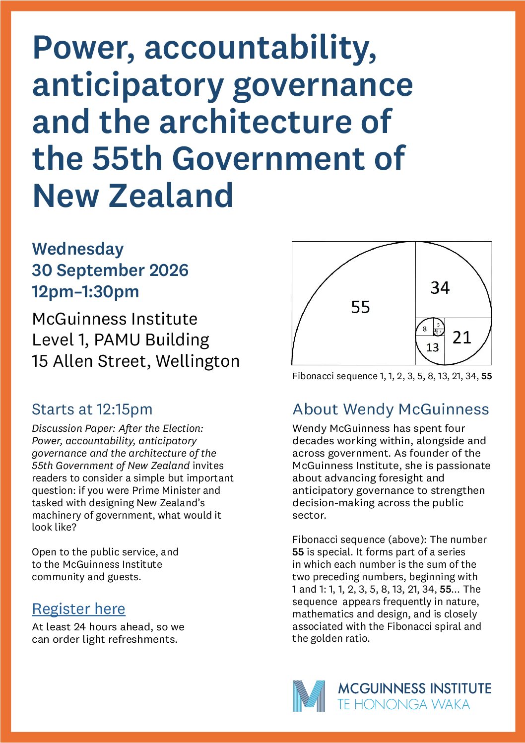 20260831 A conversation with Wendy on power, accountability, anticipatory governance and the architecture of the 55th Government of New Zealand FINAL