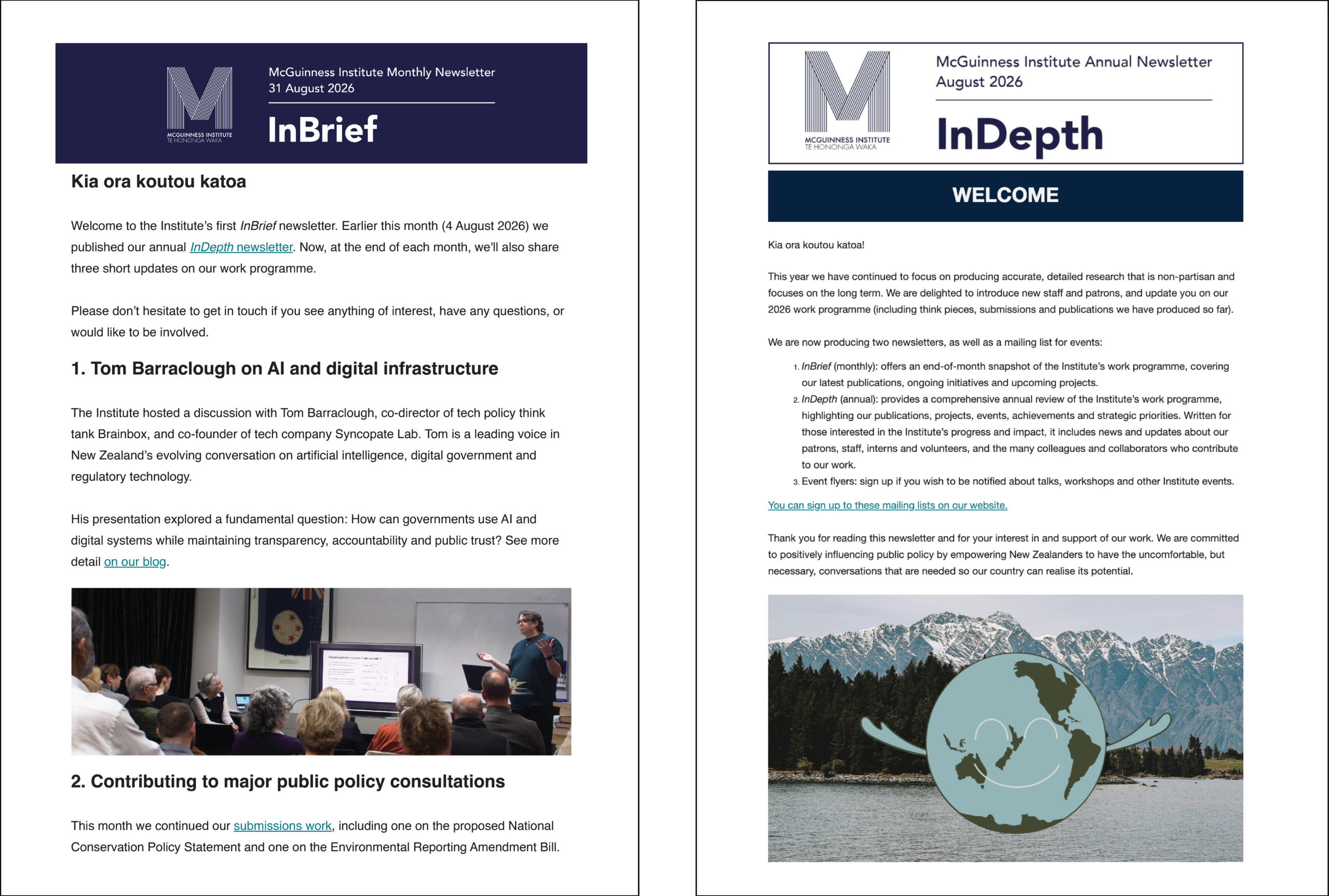 2026091 newsletters MI homepage